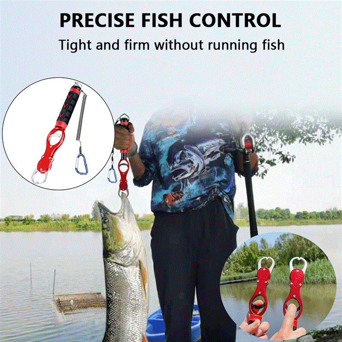 Heavy Duty Fish Lip Gripper with Weighing Scale