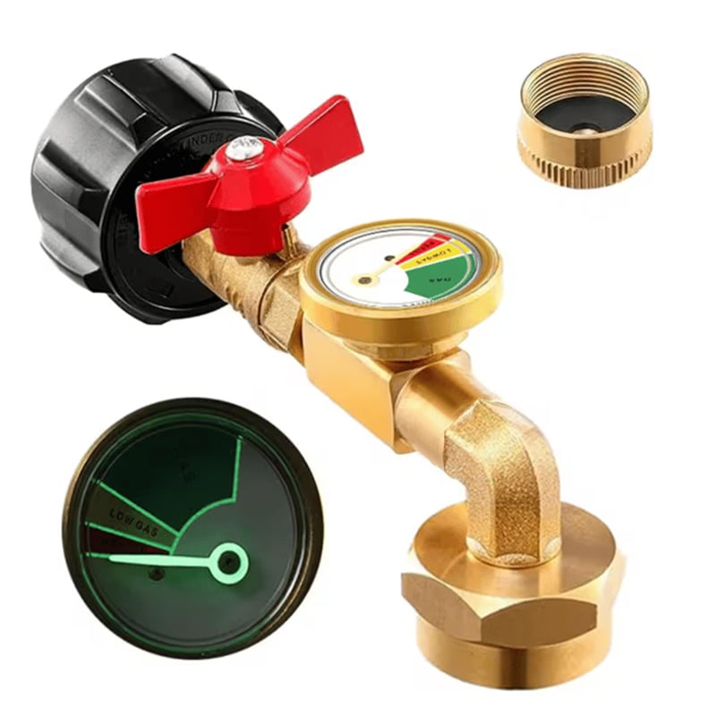 ✨ Top-Rated Propane Refill Elbow Adapter with Tank Gauge