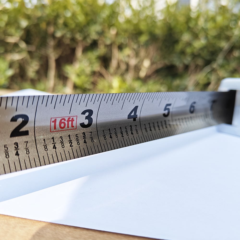 🔥2025 New 16/25FT Stainless Steel Measuring Tape, Anti Rust,Strong Magnetism on The Bottom,Hollow Design 🔥